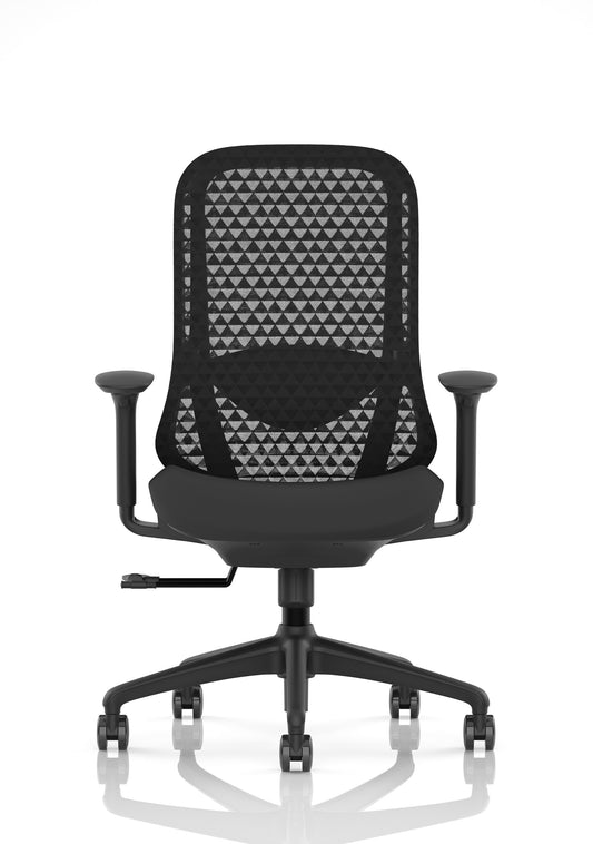 Prism Ergonomic Mesh Back Office Chair with Adjustable Arms