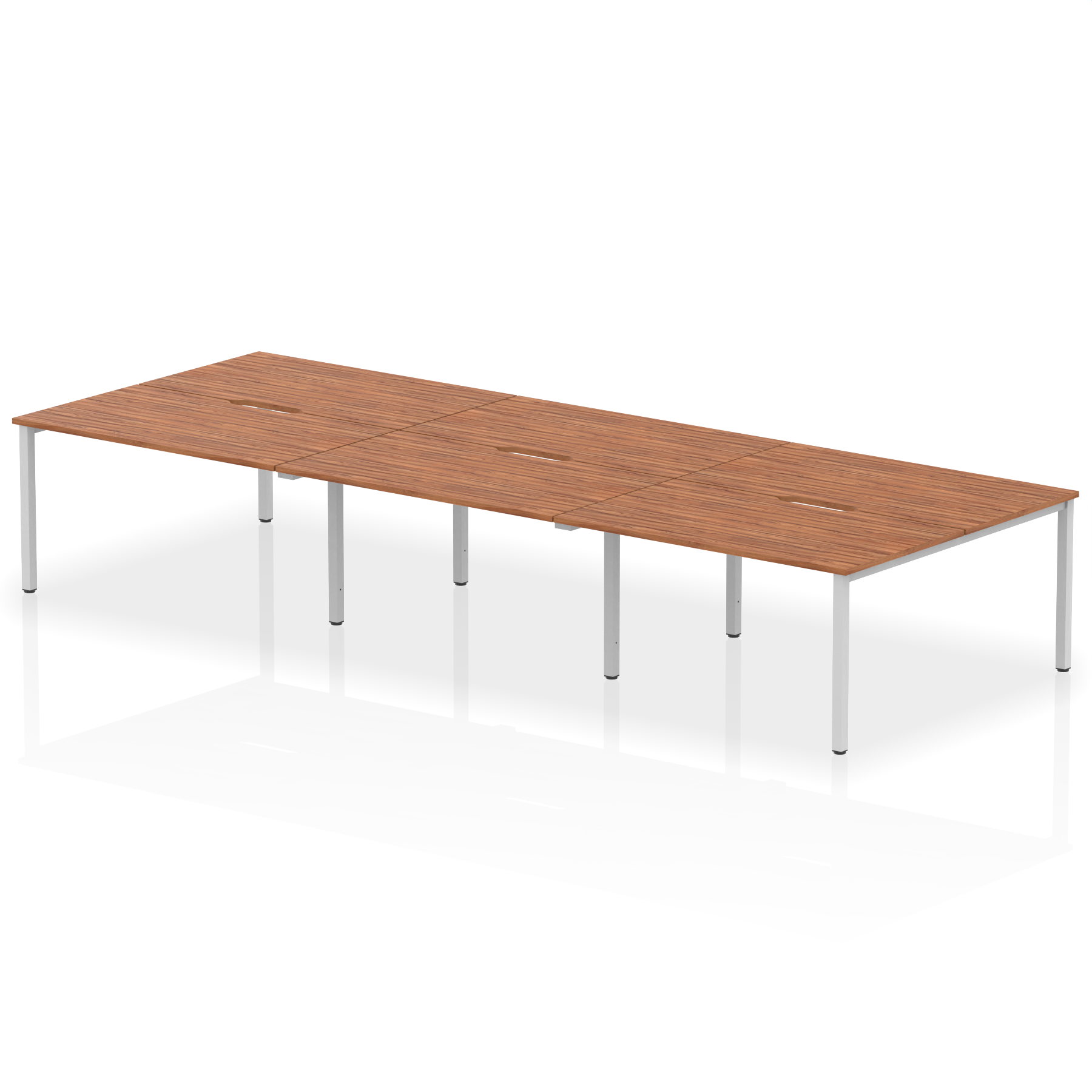Evolve Plus B2B Bench Desk - 6 Person