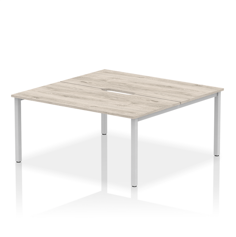 Evolve Plus B2B Bench Desk - 2 Person