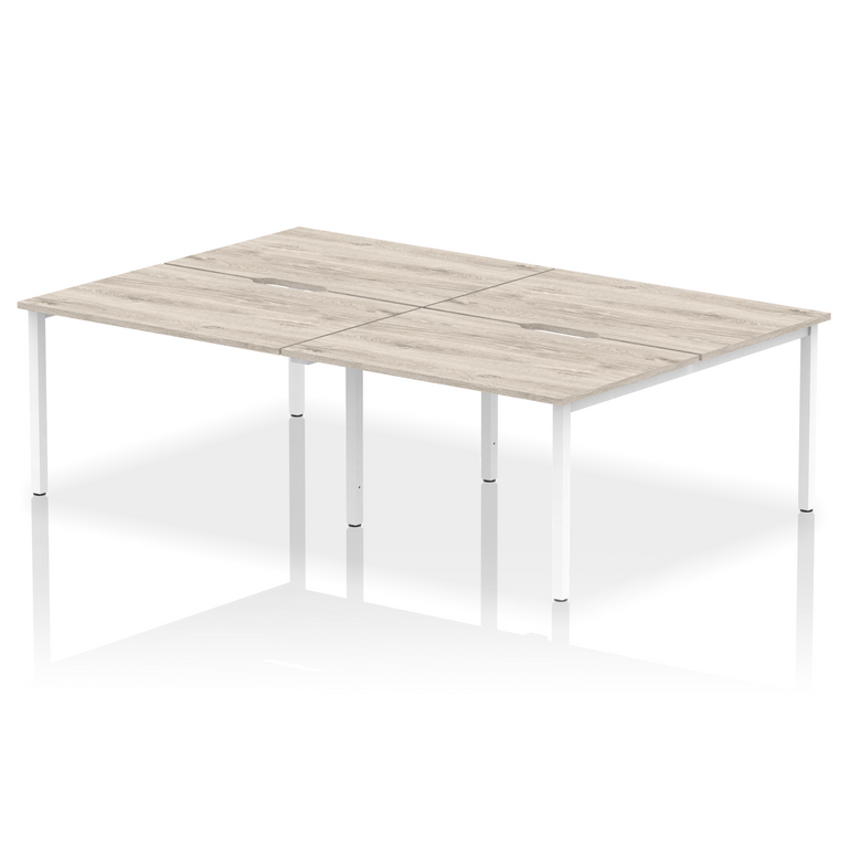 Evolve Plus B2B Bench Desk - 4 Person