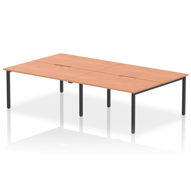 Evolve Plus B2B Bench Desk - 4 Person