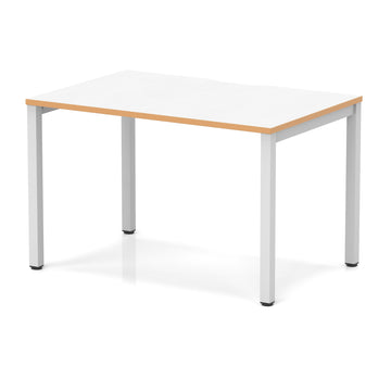 White & Natural Wood