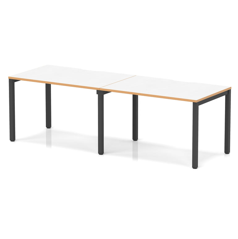 Evolve Plus Single Row Bench Desk - 2 Person