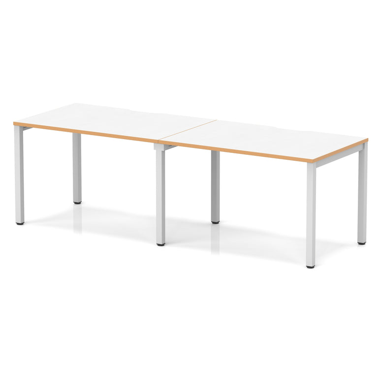 Evolve Plus Single Row Bench Desk - 2 Person