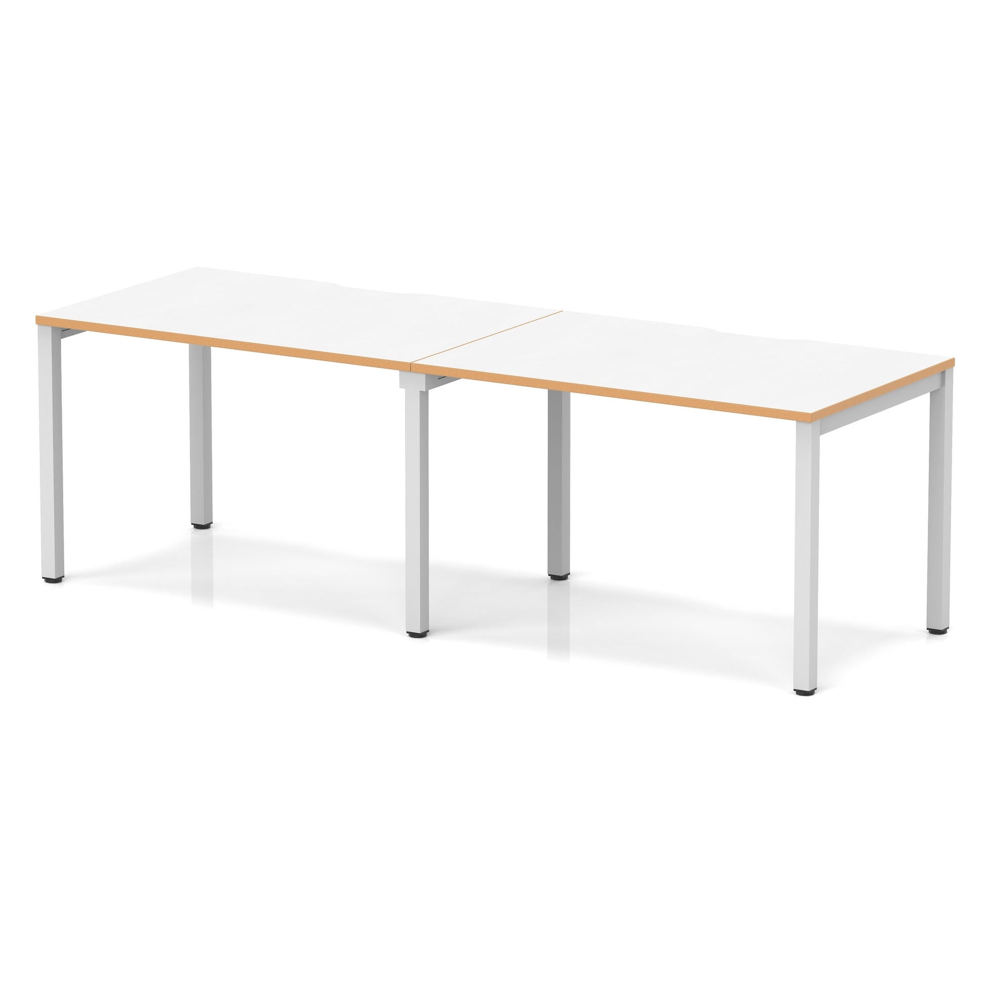 Evolve Plus Single Row Bench Desk - 2 Person
