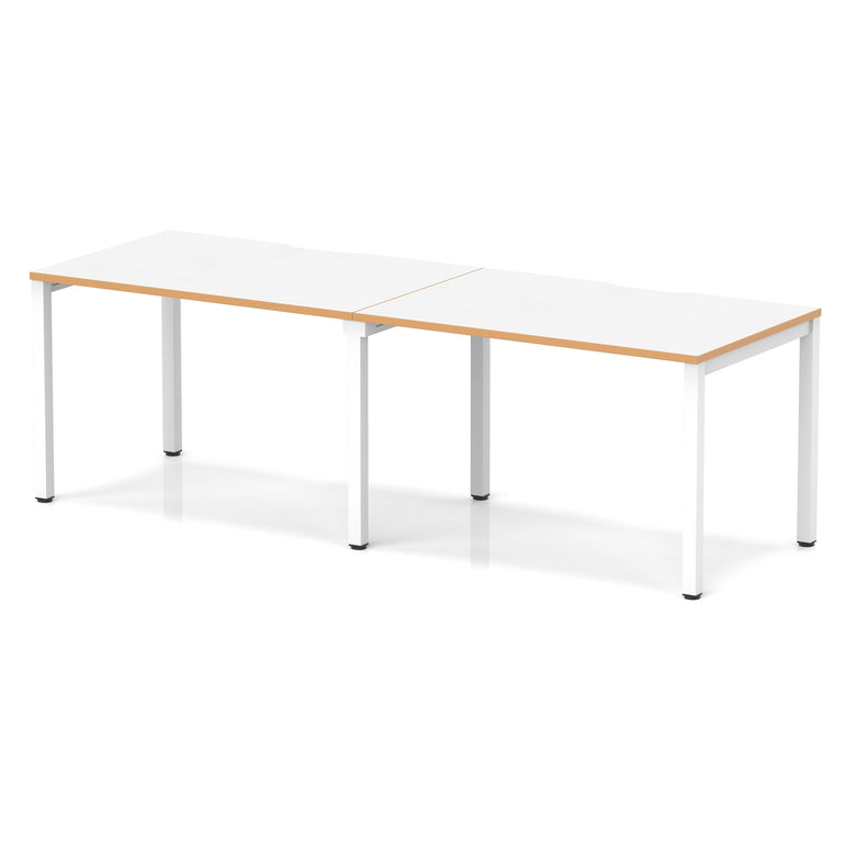 Evolve Plus Single Row Bench Desk - 2 Person