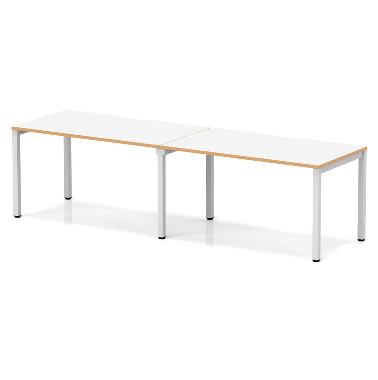 Evolve Plus Single Row Bench Desk - 2 Person