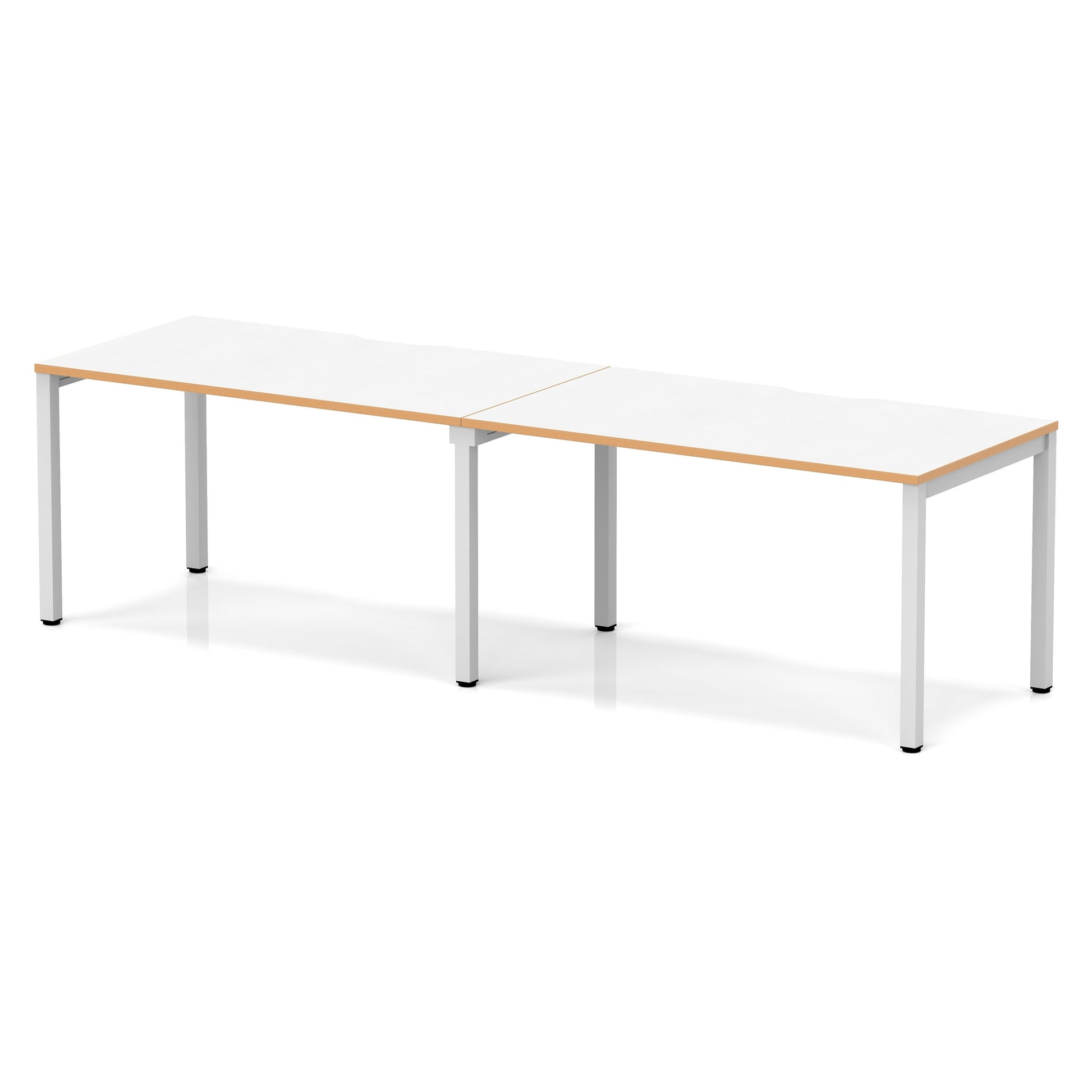 Evolve Plus Single Row Bench Desk - 2 Person