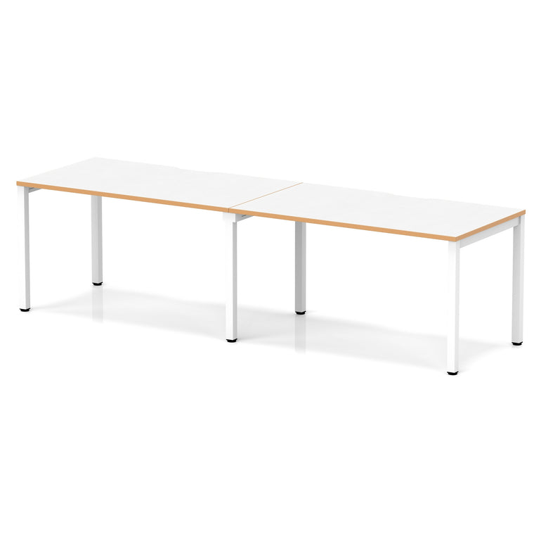 Evolve Plus Single Row Bench Desk - 2 Person