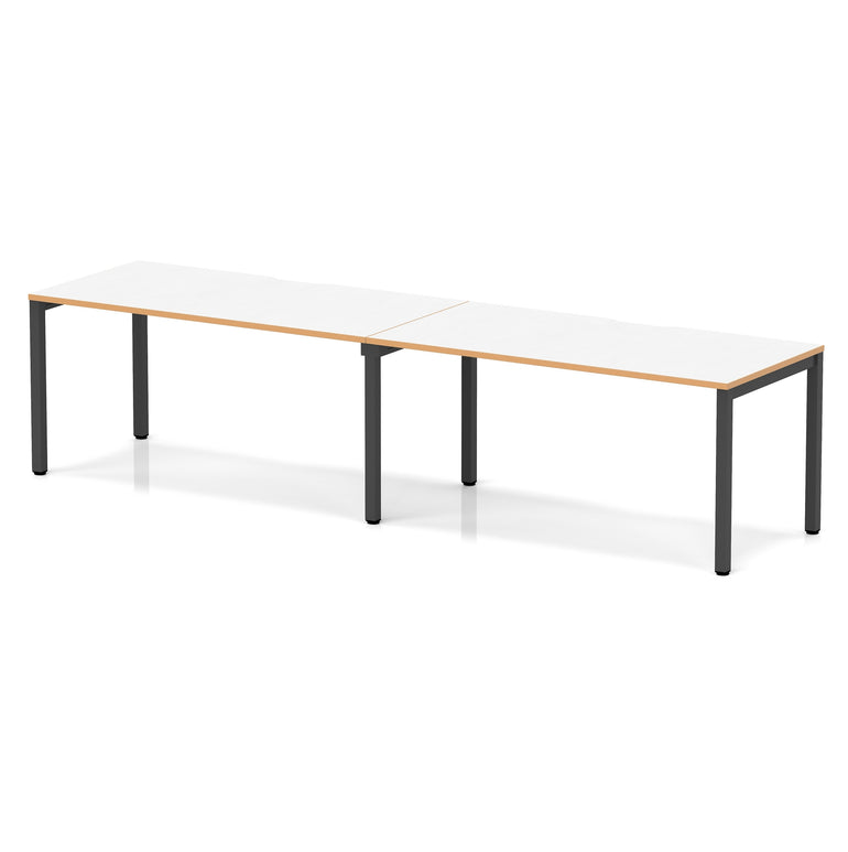 Evolve Plus Single Row Bench Desk - 2 Person