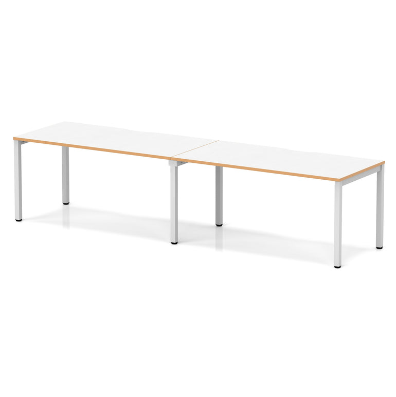 Evolve Plus Single Row Bench Desk - 2 Person