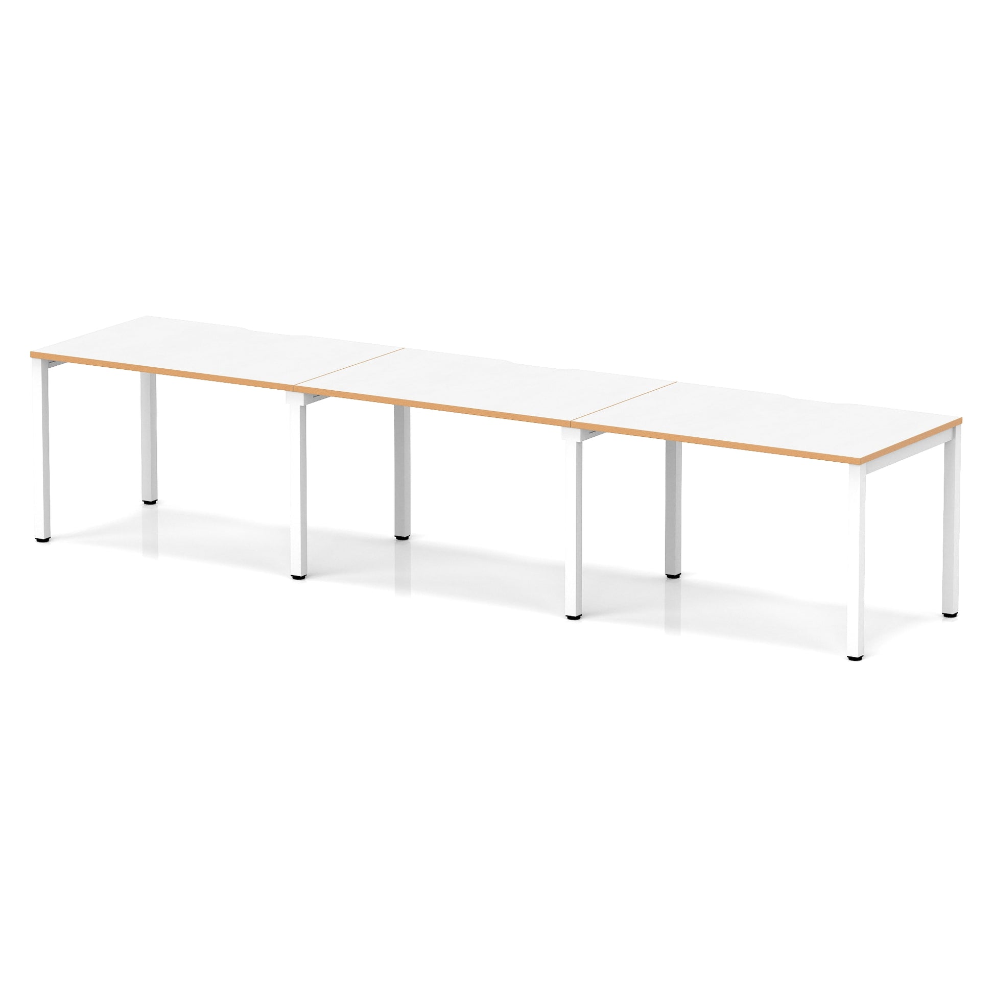 Evolve Plus Single Row Bench Desk - 3 Person