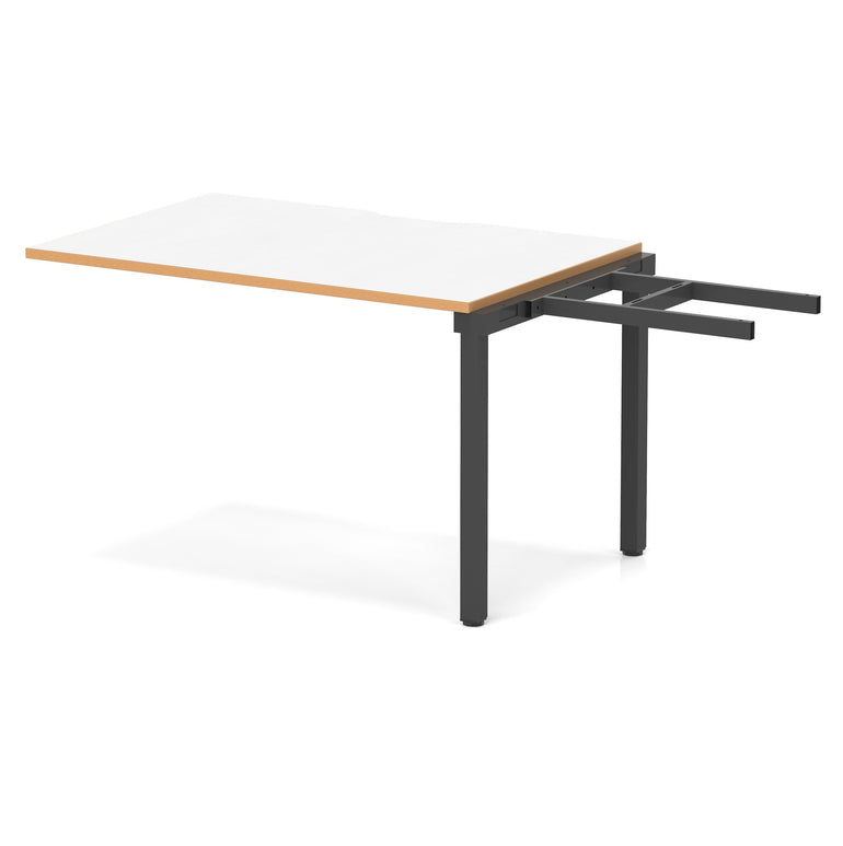 Evolve Plus Single Row Bench Desk Extension Kit
