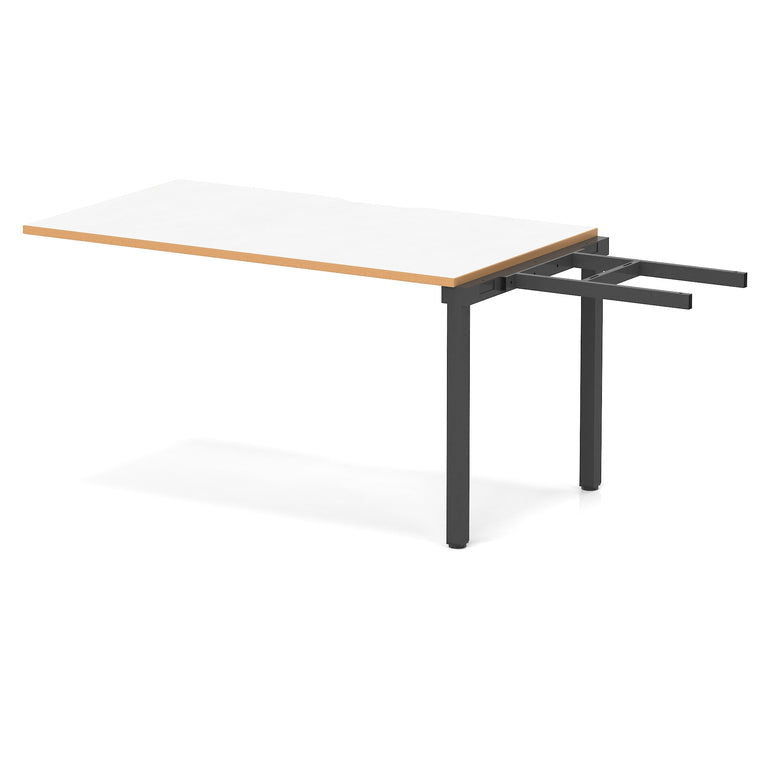 Evolve Plus Single Row Bench Desk Extension Kit