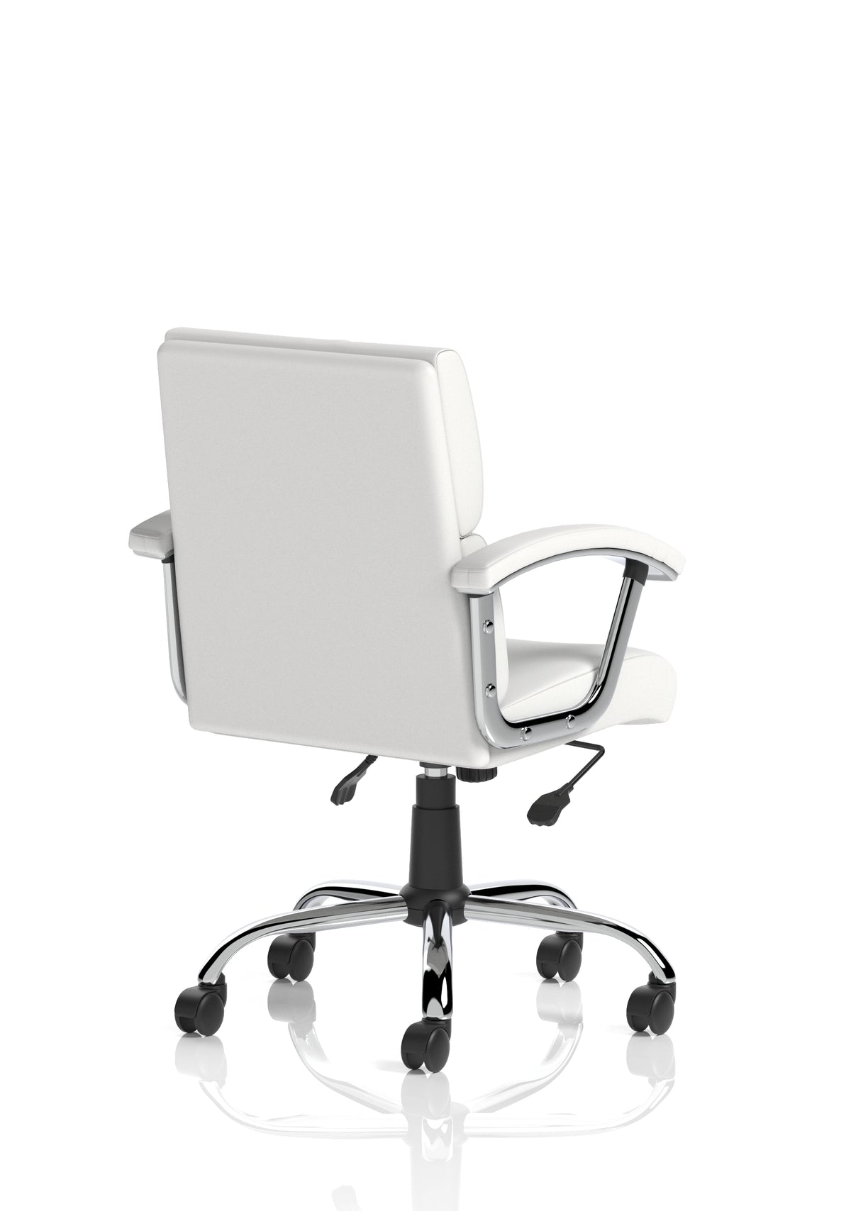 Desire Medium Back Leather Executive Office Chair with Arms