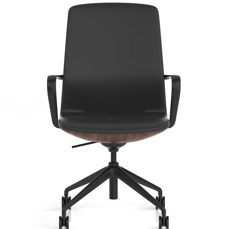 Mara Black PU Executive Office Chair