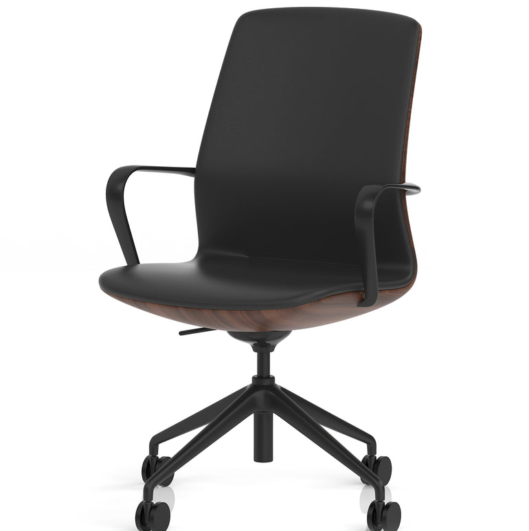 Mara Black PU Executive Office Chair