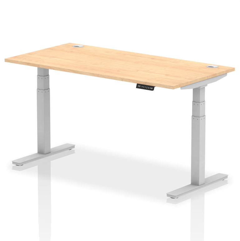Air Height Adjustable Desk With Cable Ports
