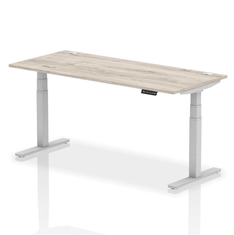 Air Height Adjustable Desk With Cable Ports