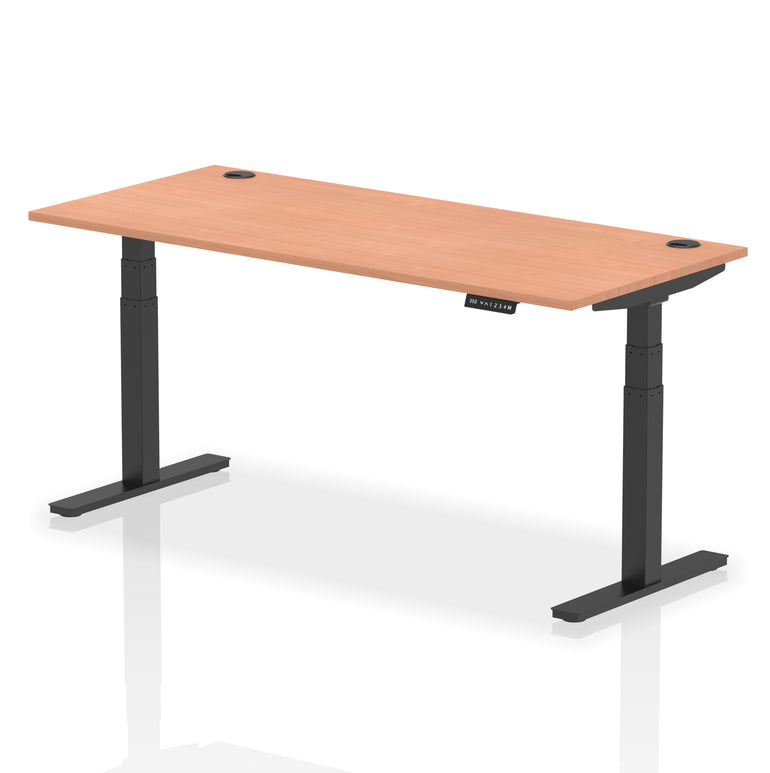 Air Height Adjustable Desk With Cable Ports