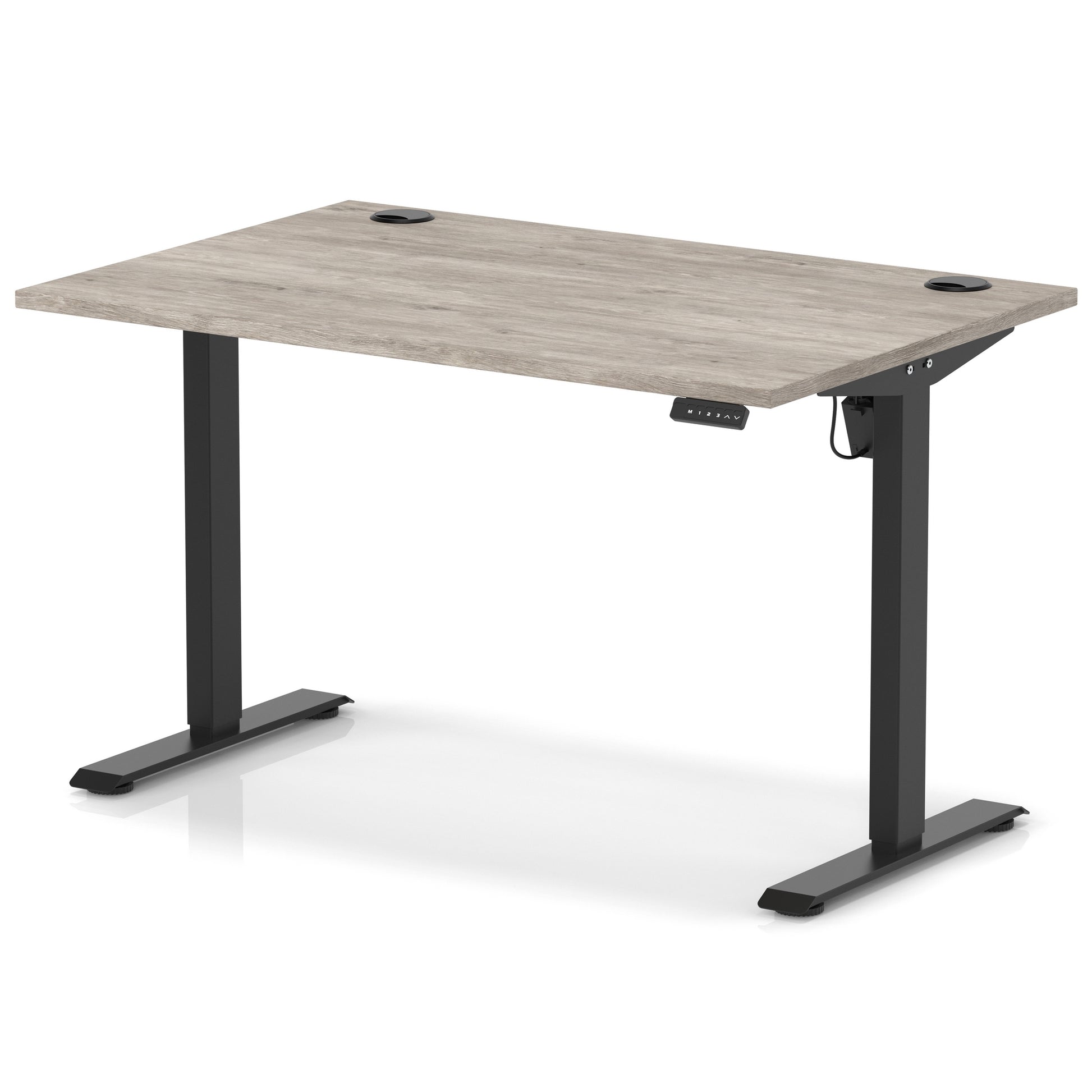 Air Lite Height Adjustable Desk With Cable Ports