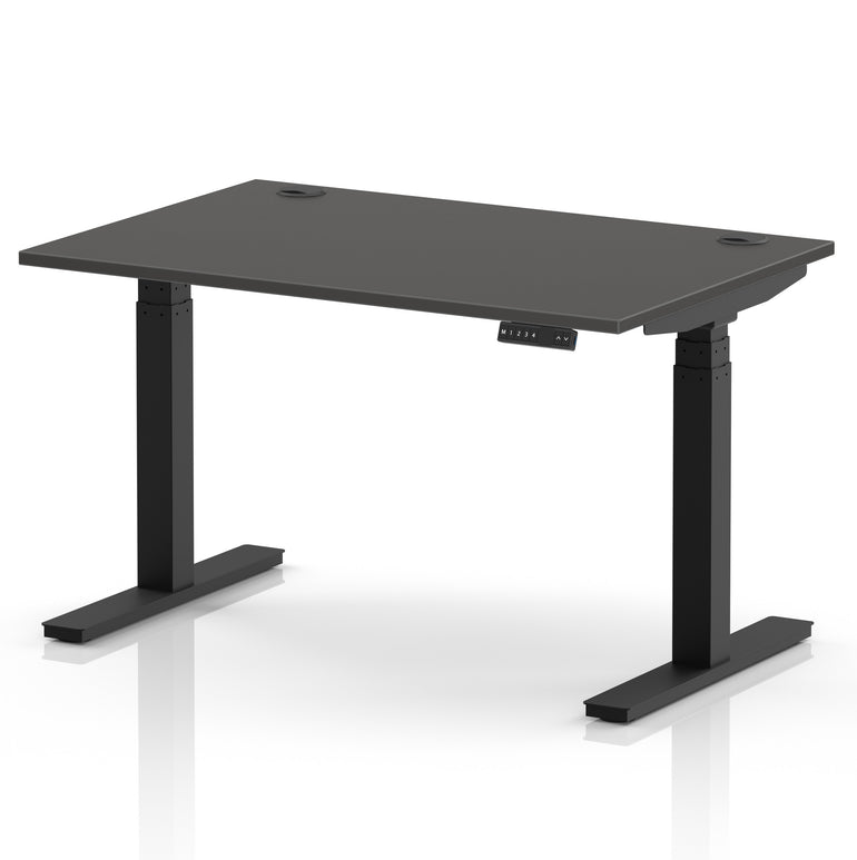 Air Height Adjustable Desk With Cable Ports