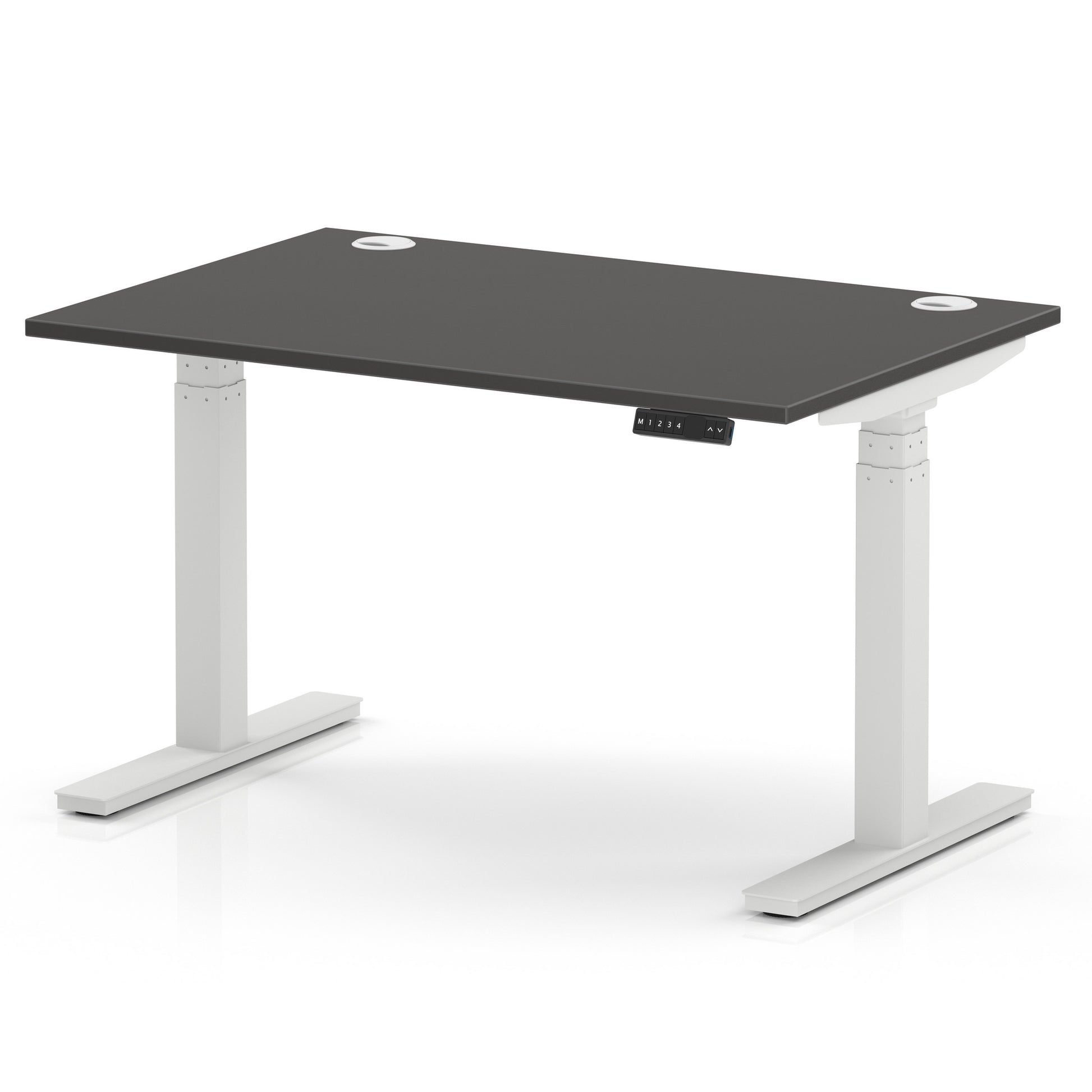 Air Height Adjustable Desk With Cable Ports