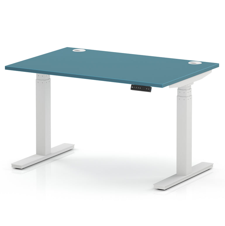 Air Height Adjustable Desk With Cable Ports