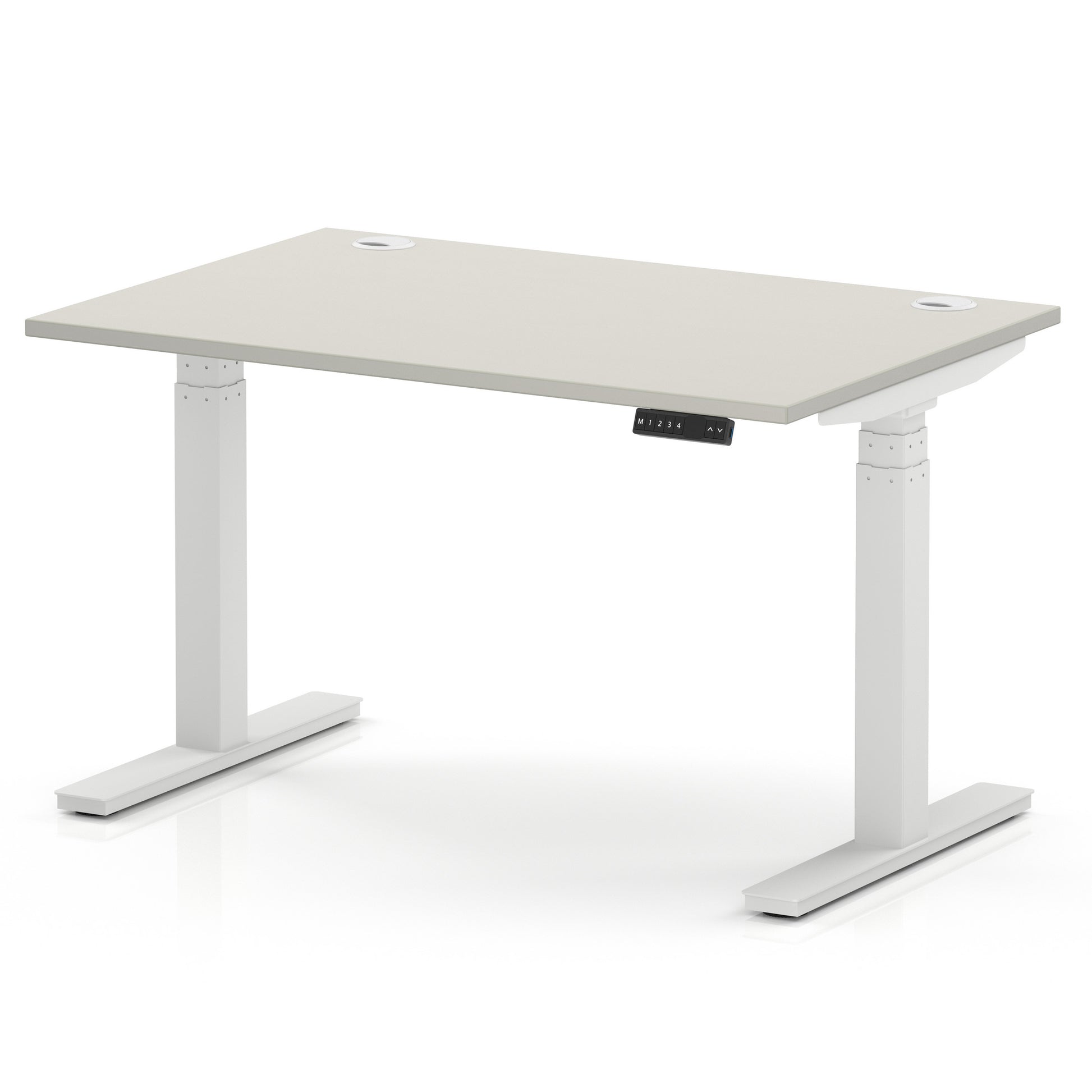 Air Height Adjustable Desk With Cable Ports