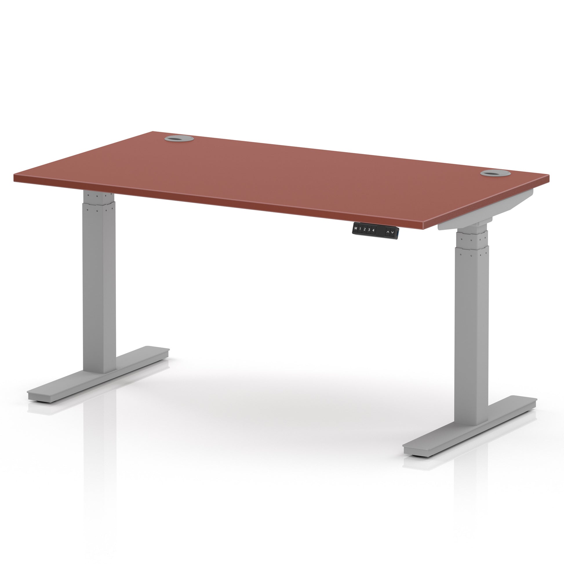 Air Height Adjustable Desk With Cable Ports