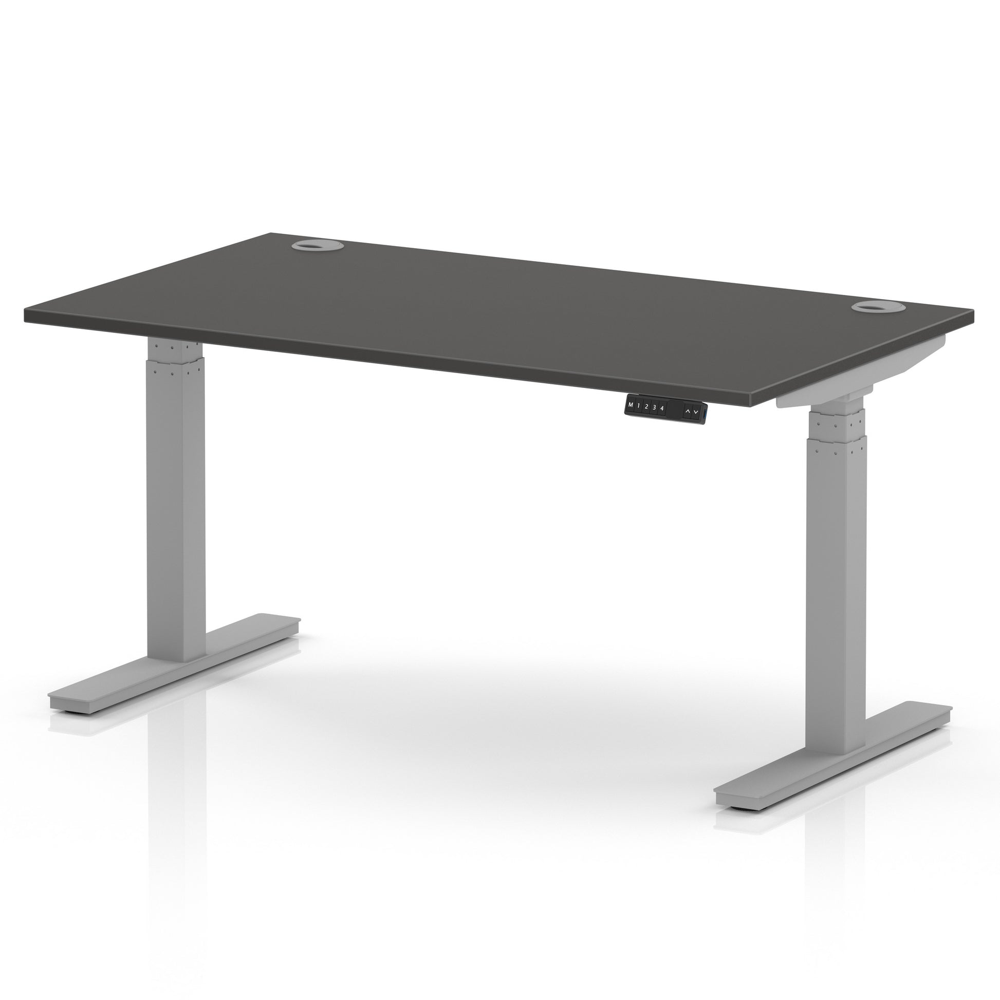 Air Height Adjustable Desk With Cable Ports