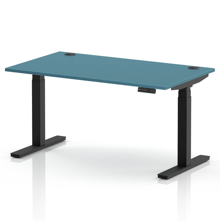 Air Height Adjustable Desk With Cable Ports
