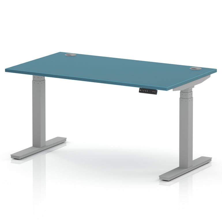 Air Height Adjustable Desk With Cable Ports