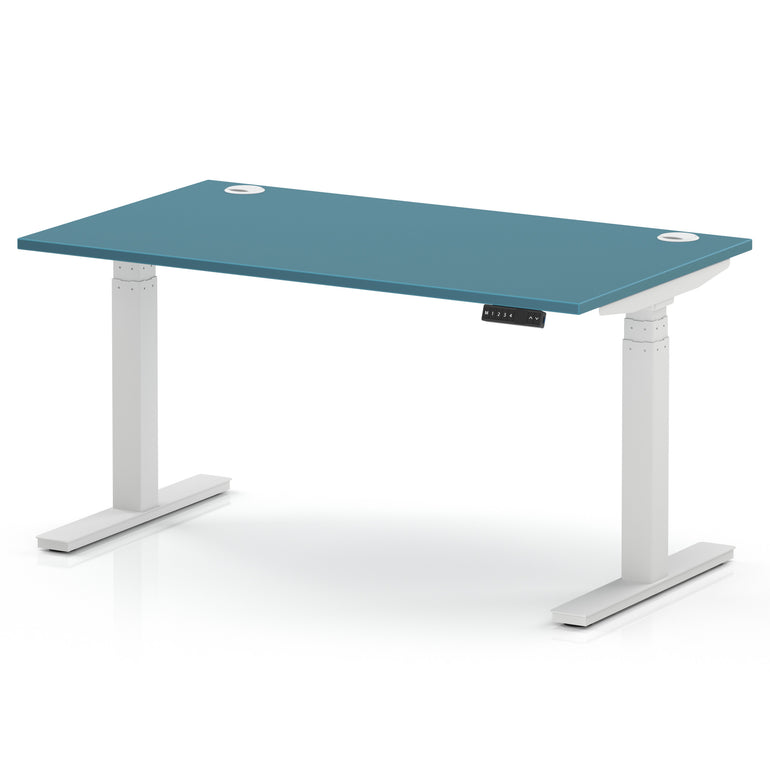 Air Height Adjustable Desk With Cable Ports