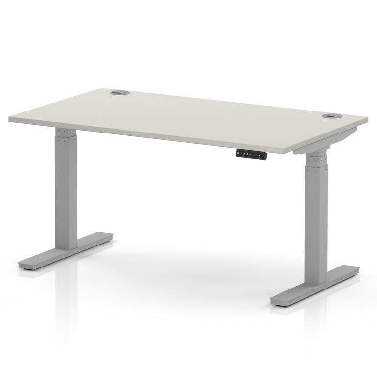 Air Height Adjustable Desk With Cable Ports