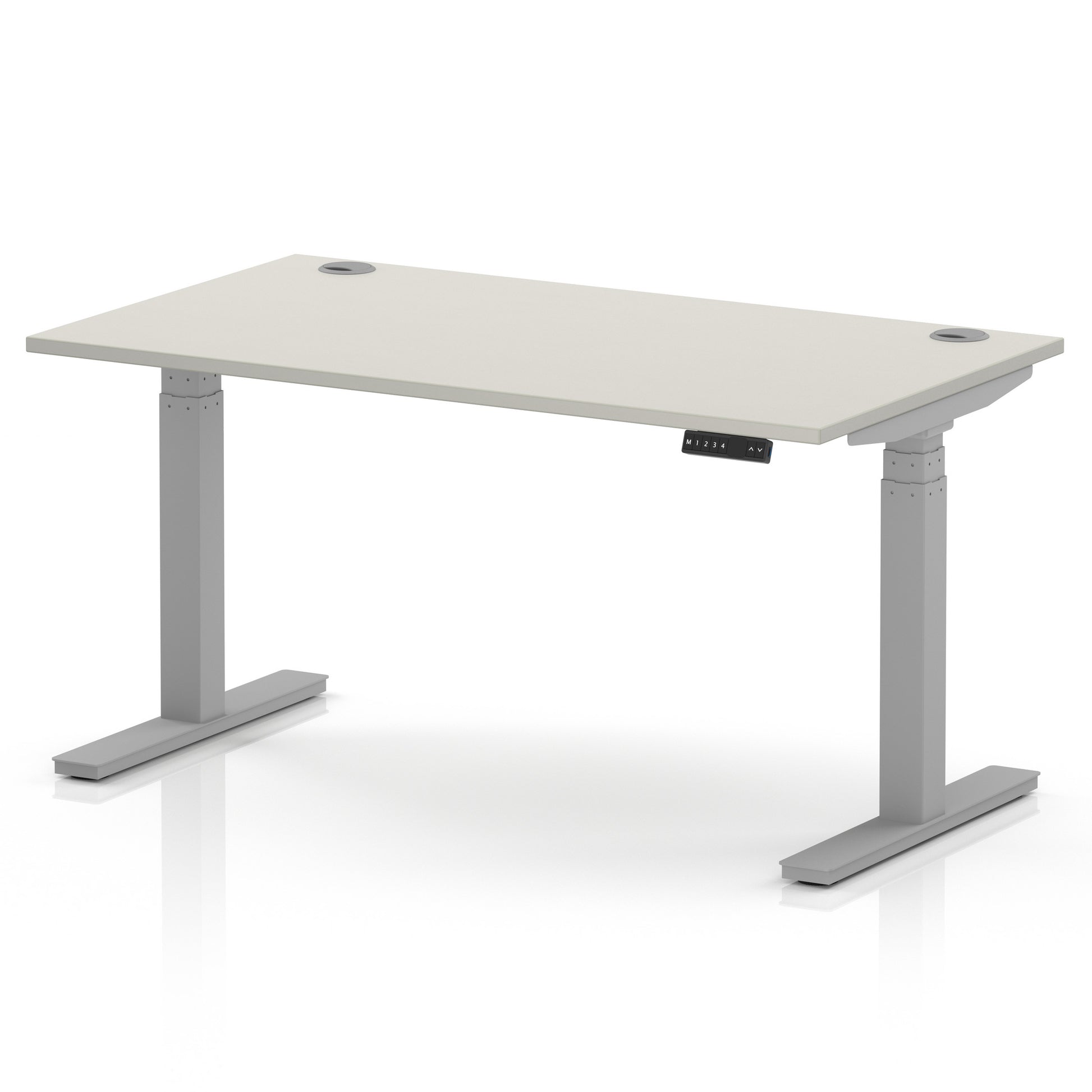 Air Height Adjustable Desk With Cable Ports