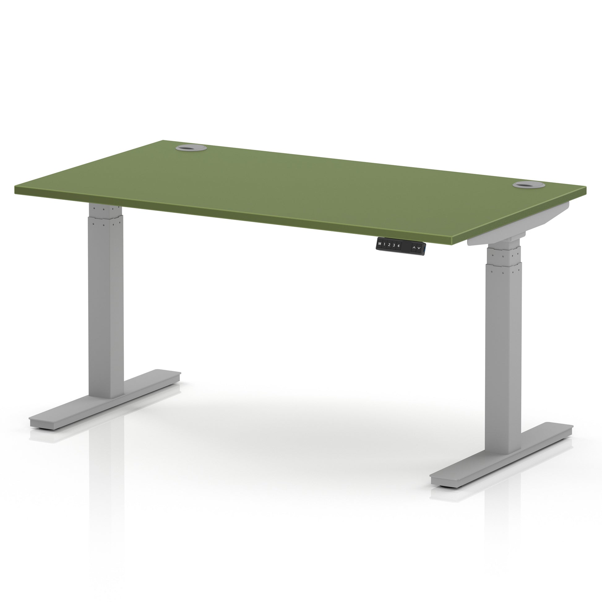 Air Height Adjustable Desk With Cable Ports