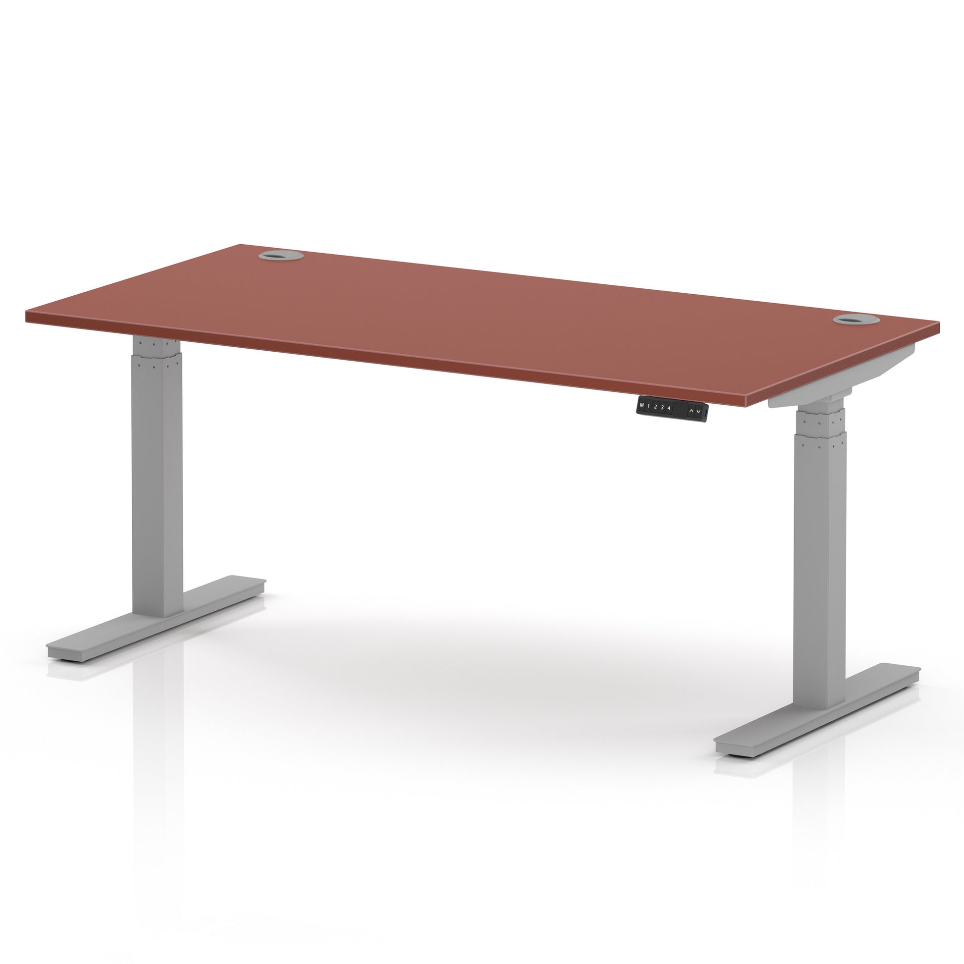 Air Height Adjustable Desk With Cable Ports