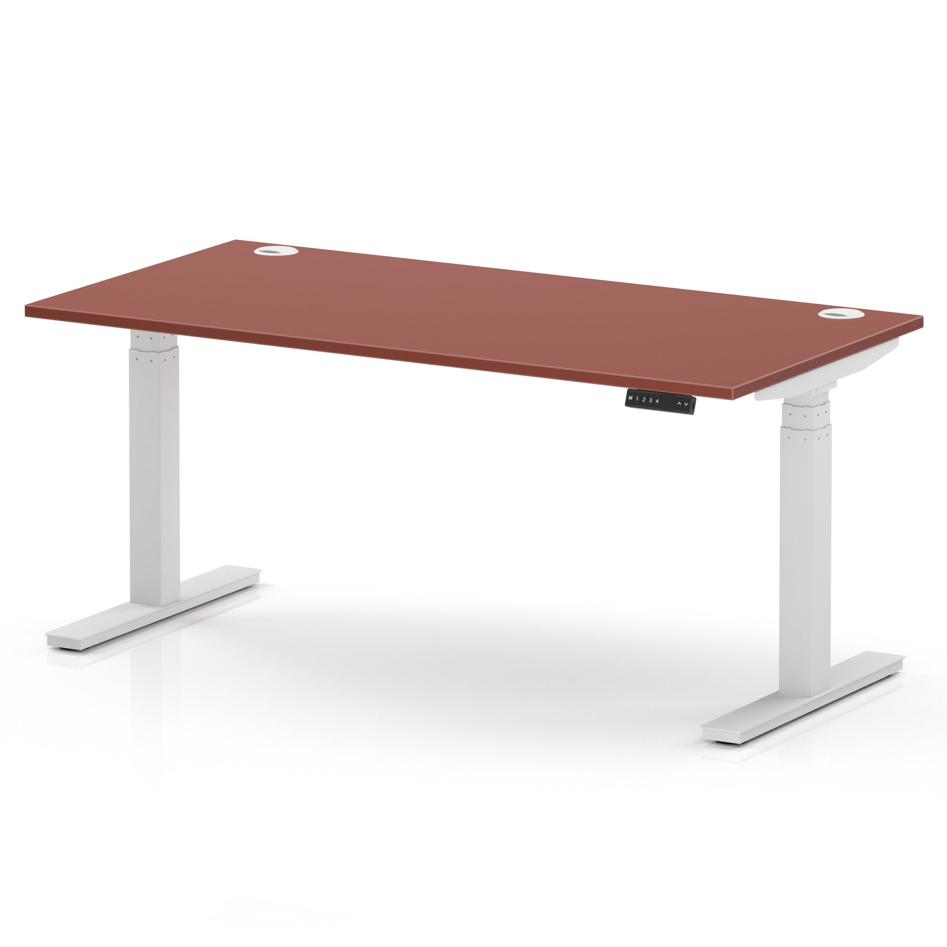 Air Height Adjustable Desk With Cable Ports
