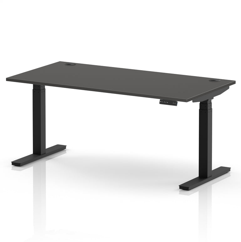 Air Height Adjustable Desk With Cable Ports
