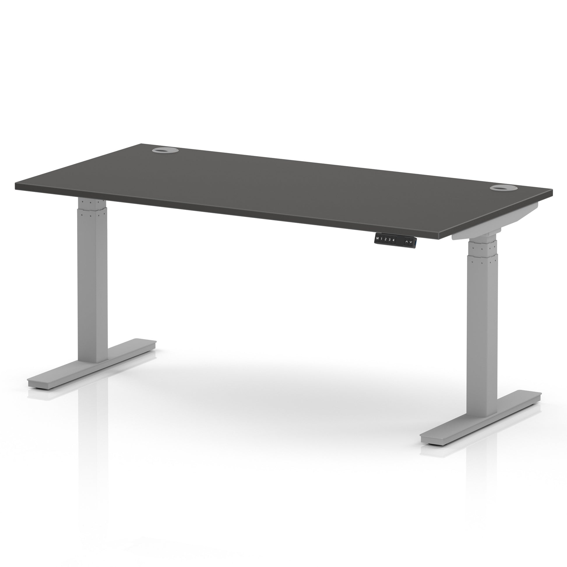 Air Height Adjustable Desk With Cable Ports