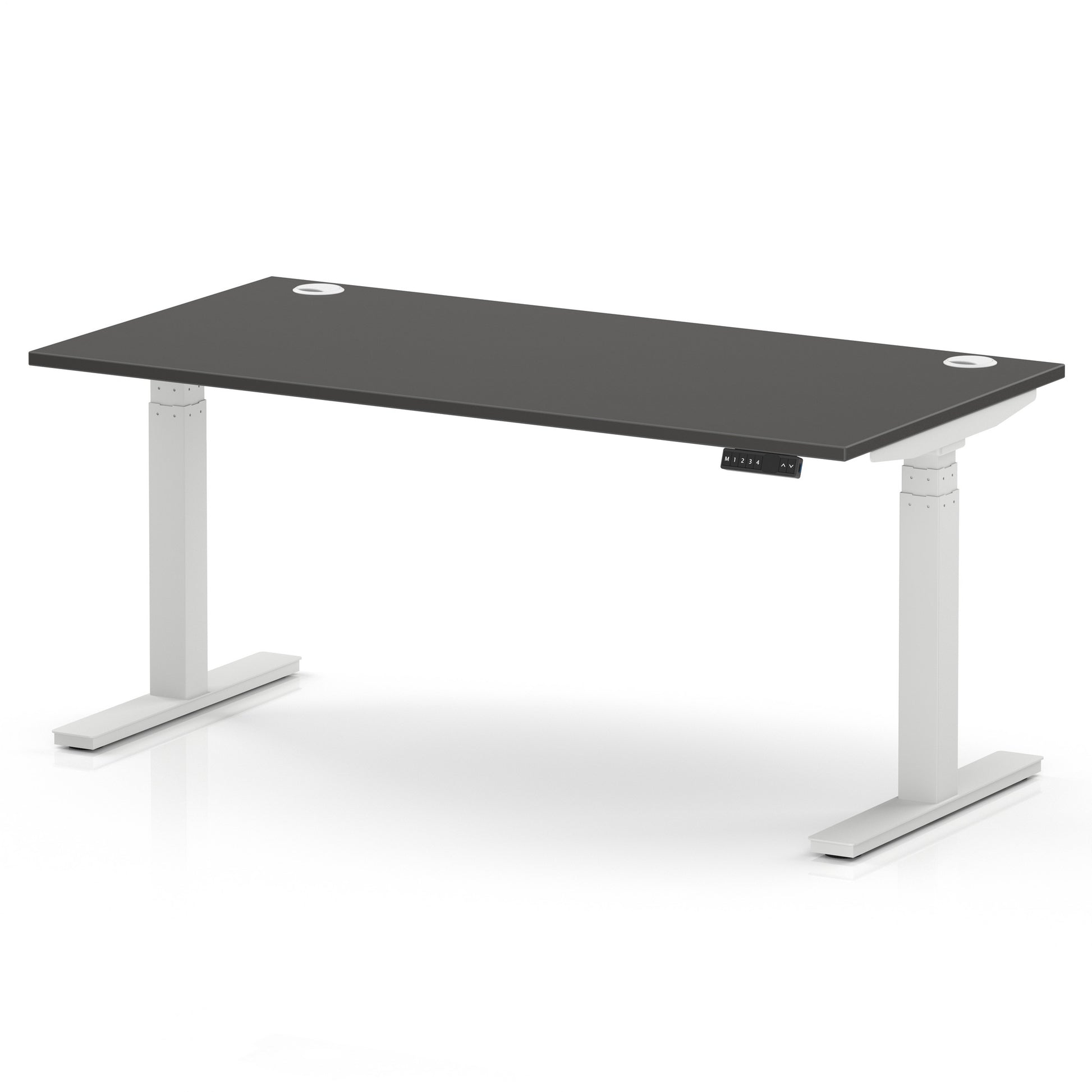 Air Height Adjustable Desk With Cable Ports