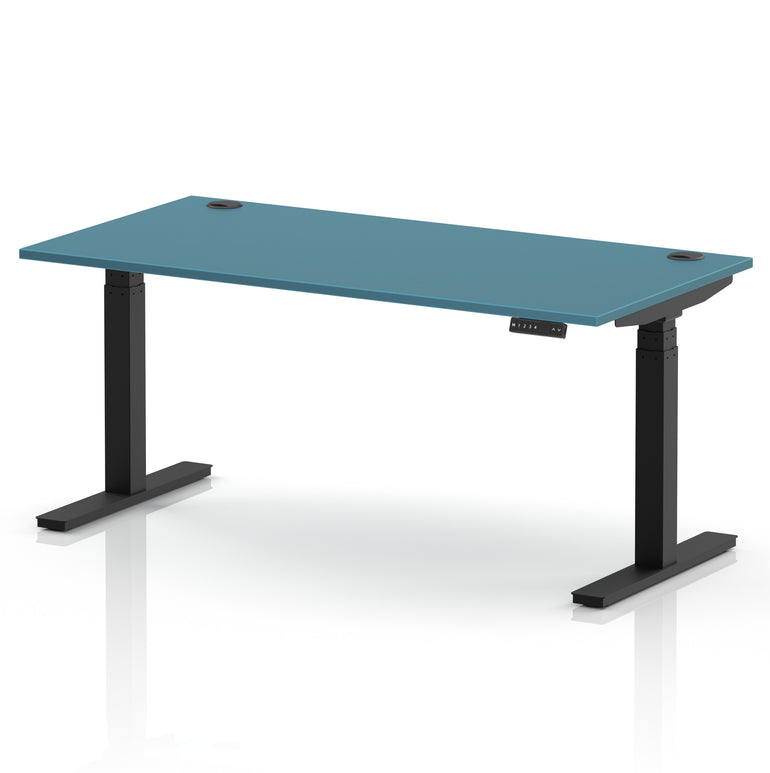 Air Height Adjustable Desk With Cable Ports