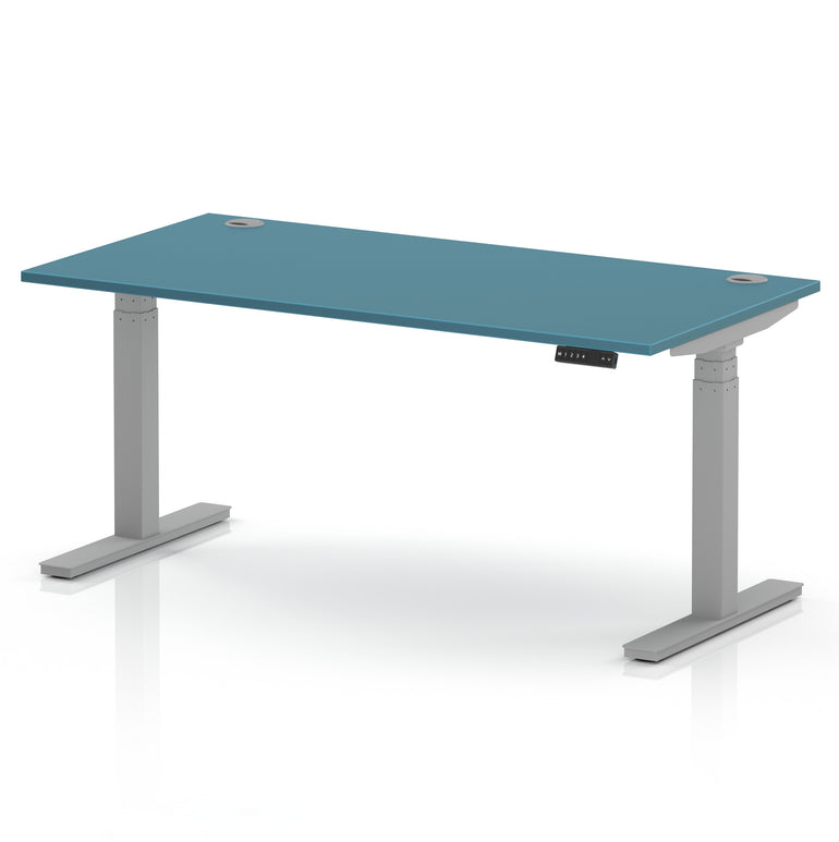 Air Height Adjustable Desk With Cable Ports