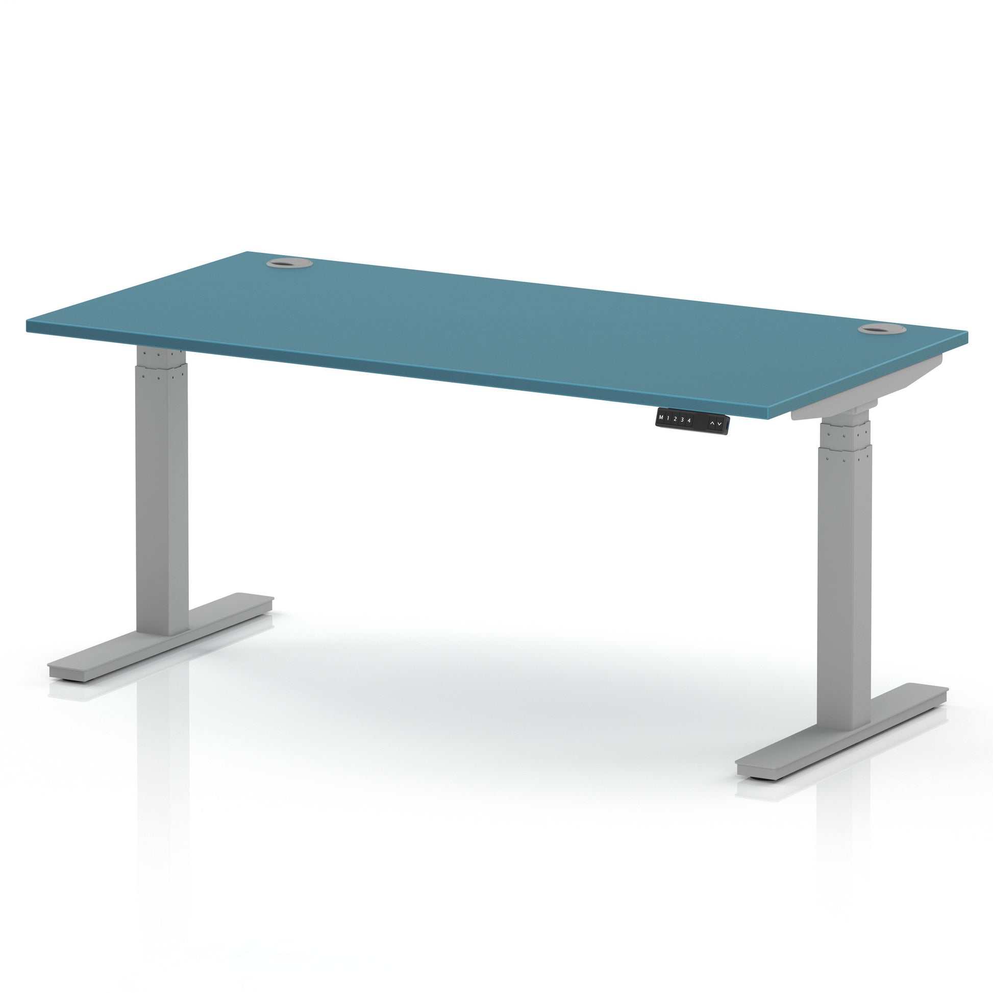 Air Height Adjustable Desk With Cable Ports