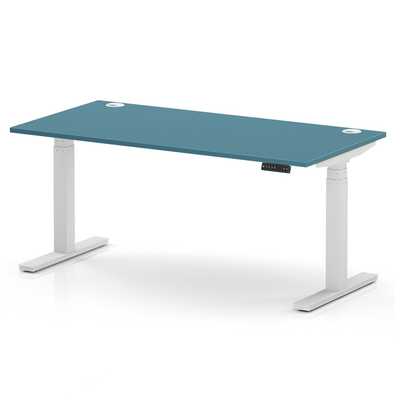 Air Height Adjustable Desk With Cable Ports