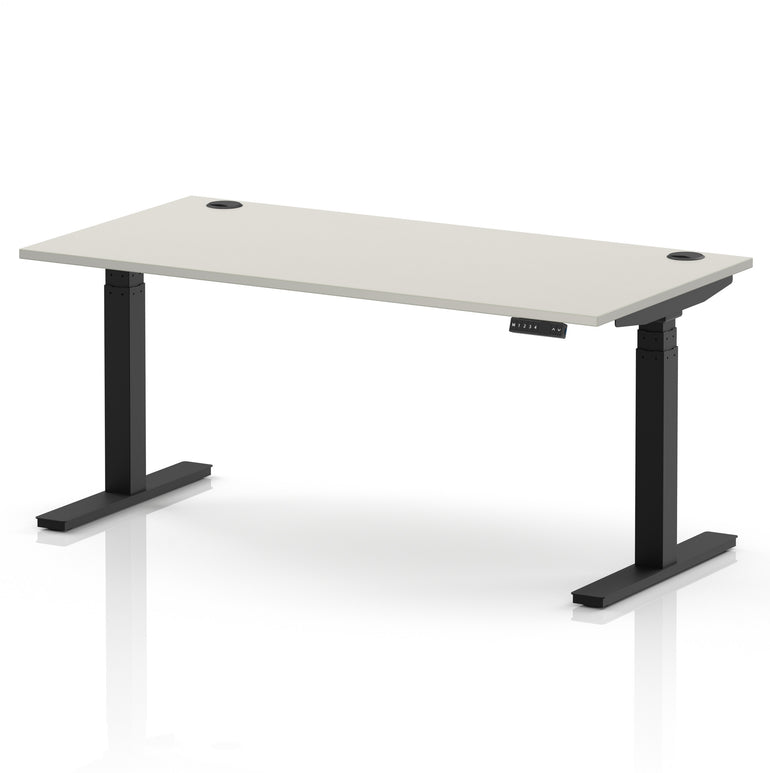 Air Height Adjustable Desk With Cable Ports