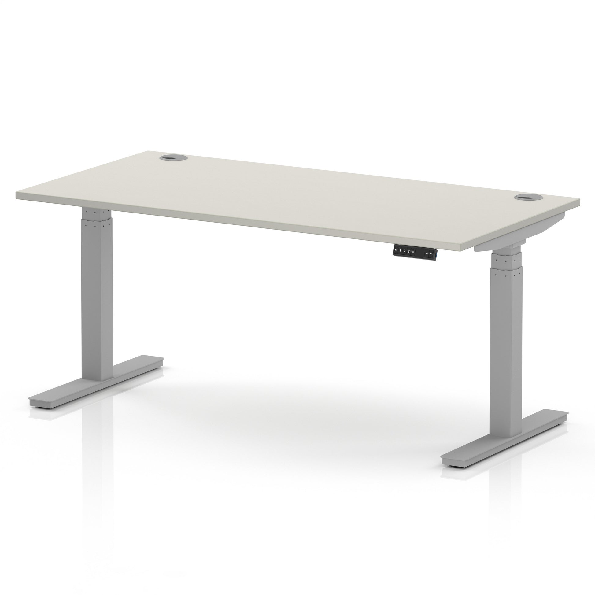 Air Height Adjustable Desk With Cable Ports