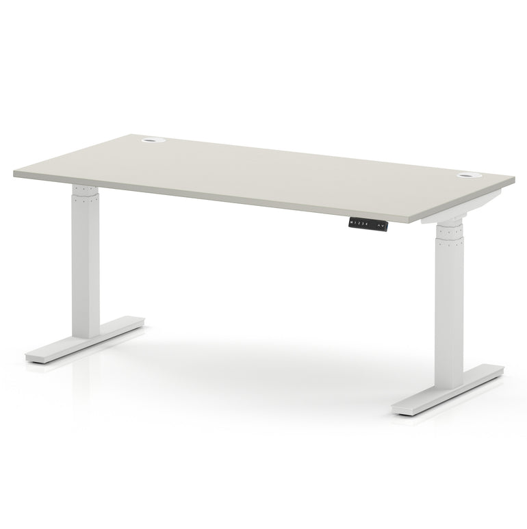 Air Height Adjustable Desk With Cable Ports