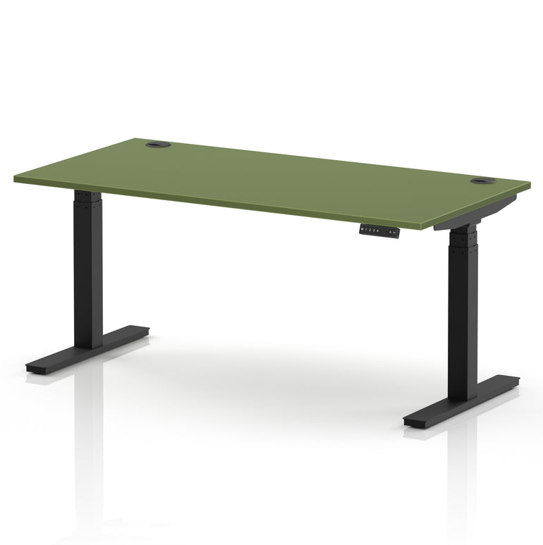 Air Height Adjustable Desk With Cable Ports